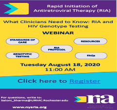 Rapid Initiation of Antiretroviral Therapy and HIV Genotype Testing